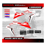 Kit Calcos - Gráfica Honda Xr 150 Modelo 2019 - Laminados