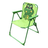 Silla Reposera Infantil Niños Chicos 1 Posicion Ranita Verde