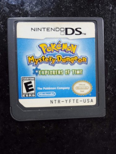 Pokemon Mystery Dungeon Explorers Of Time Nintendo Ds Origin