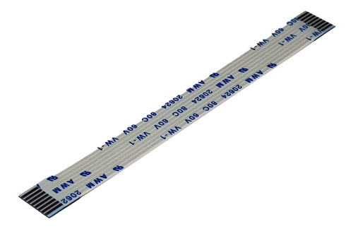 Cable Flex Membrana 8pines X 60mm Largo X 0.5mm Separación