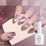 Esmalte De Uñas Spar Cat Eye Con Forma De Piedra, Pegamento