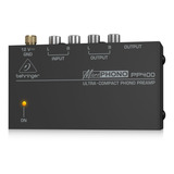 Preamplificador Mono Behringer Pp400 Tornamesas Tocadiscos