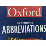 Oxford Dictionary Abbreviations 