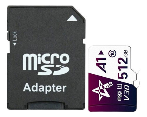 Tarjeta De Memoria Micro Sd Elctman De 512 Gb.