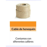 50 Mtrs, 3/4 PuLG (19 Mm)cuerda De Henequen, Calidad Premium