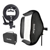 Softbox S 80x80 Flash Canon Nikon Yongnuo Profesional