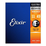 Encordoamento Guitarra  Elixir 12102 Nanoweb 011-59 