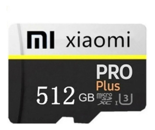 Tarjeta Micro Sd Xiaomi 512gb Pro Plus Clase 10