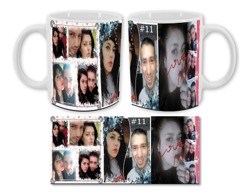 Mug Pocillo Taza Para Pareja Personalizable