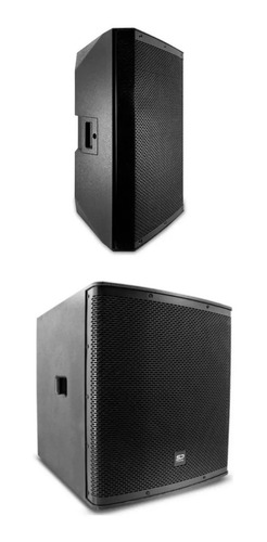 Bafles Amplificado Subwoofer Y Satelite Alta Potencia Alien