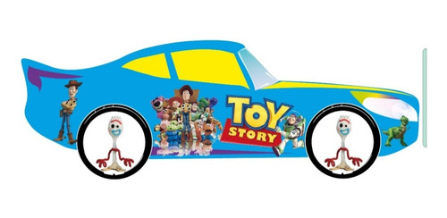 Cama De Auto Toy Story 1 Plaza Y Media 