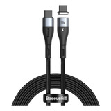 Cable Usb Tipo C 100w Magnético A Tipo C 5a Quick / Baseus