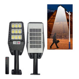 Luminária Refletor Energia Solar Externa Ip65 100w Sensor E