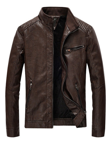 Chaqueta De Cuero For Hombre Slim Fit Ofertacoat Of Cold