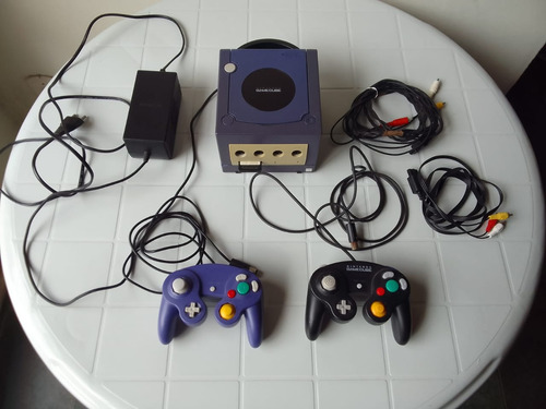 Console Game Cube Desbloqueado Com Jogos