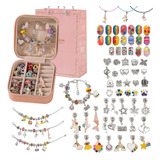 66 Pcs Juego De Para Hacer Pulsera Diy Niñas Set Para Hacer