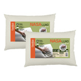 Kit 2 Travesseiros Nasa Alto Luxo 50x70cm - Duoflex