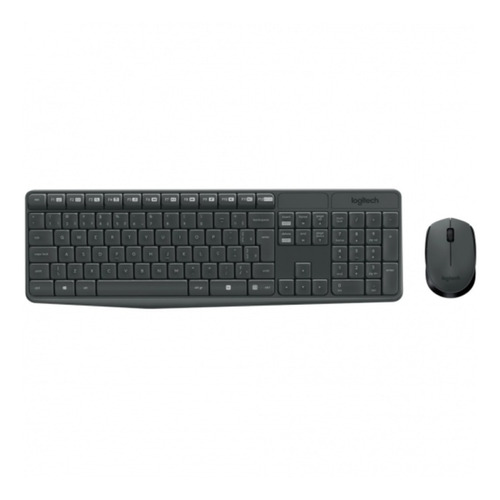 Kit Teclado E Mouse Sem Fio Logitech Mk235 (abnt2)