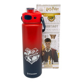 Garrafa Térmica 700ml Harry Potter Hogwarts Academia C Alça