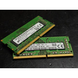 Pack Memorias Ram 2666 Ddr4 Notebook Usadas