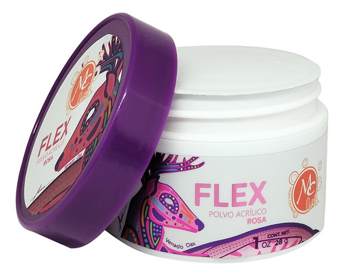 Polvo Acrilico Flex 1 Oz Uñas Mc Nails , Color A Elegir