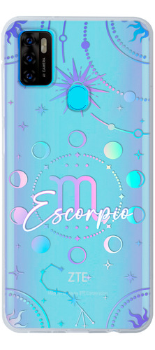 Funda Para Zte Uso Rudo Mujer Signo Zodiaco Escorpio