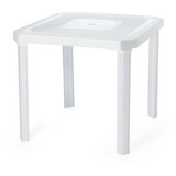 Mesa Quadrada Desmontável 80cm Bar Praia Jardim Cozinha Br