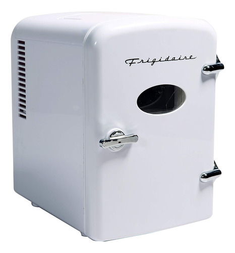 Mini Refrigerador Frigidaire 4 L, Compacto, Portátil, Blanco