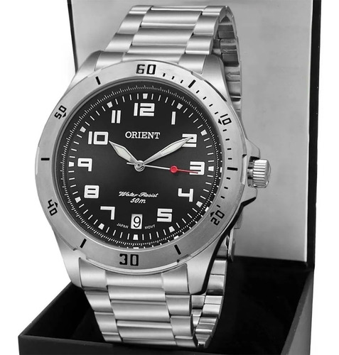 Relógio Masculino Orient Prata Mbss1155ad2sx