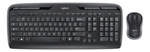 Kit Logitech Mk320 Mouse Y Teclado Inalambricos Ingles