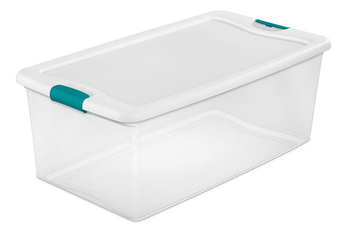 Caja De Plástico 100 L Transparente