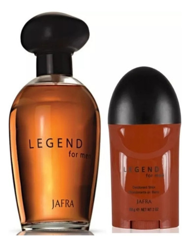 Set Deperfume Legend For Men Jafra Y Desodorante 