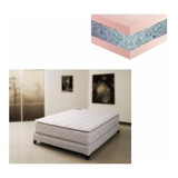 Colchon En Cassata Doble Pillow King Size 2x2 + Obsequio