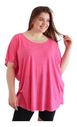 Remera Oversize Mujer Colores Varios Algodon