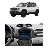 Central Multimídia Android Jeep Renegade 2015-2022 4+64gb 9p