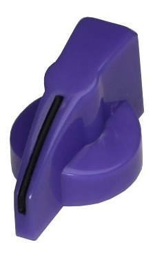 Knob Mod. Chicken Head Roxo Com Parafuso (kit 10 Knobs)