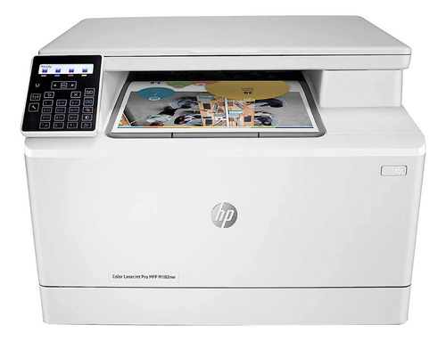 Multifuncional Hp Laserjet Pro Mfp M182nw Color Láser