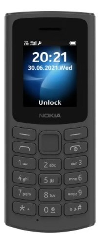 Telefone Celular Idosos Nokia 105 4g Rádio Fm Lanterna Jogos