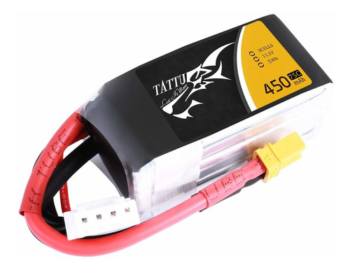 Bateria Lipo 11.1v 450mah 75c 3s Tattu