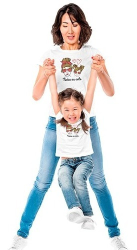 Dúo De Playeras Mamá Oversized E Hija Cool- Divertidas