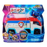 Vehículo Paw Patrol The Mighty Movie Pup Squad Transformable