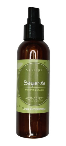 Aroma Spray Bergamota (aromaterapia) Sur Origen