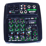 Mini Mixer 4 Channel Gemini Ge-4ch Bluetooth