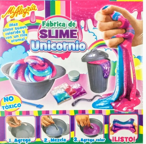 Fabrica De Slime Unicornio Mi Alegria