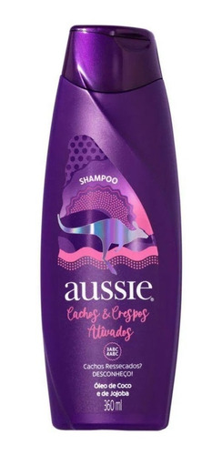 Shampoo Aussie Cachos E Crespos Ativados 360ml
