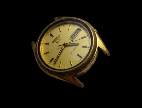 Relógio Seiko Automático Dourado Para Restaurar M 190723 01