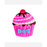 Kit Estojo Maquiagem Infantil Sweet Missy Cupcake Pink