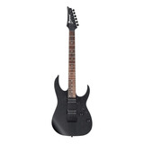 Guitarra Eléctrica Ibanez Rg Standard Rgrt421 De Nato Weathered Black Con Diapasón De Jatoba