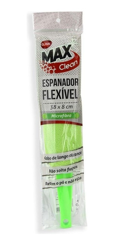 Espanador Flexível Microfibra Max Clean 38cm Não Solta Fiapo