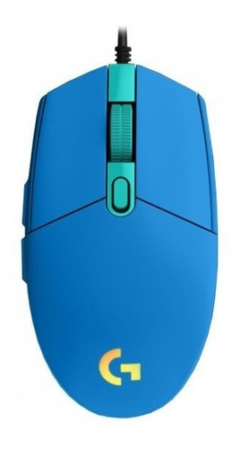 Mouse Gamer G203 Lightsync Hace1click1